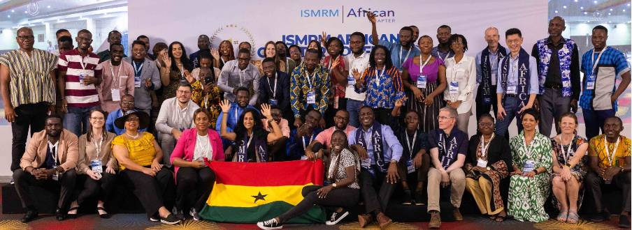 First International Society for Magnetic Resonance in Medicine African Chapter meeting held in Accra, September 2023.