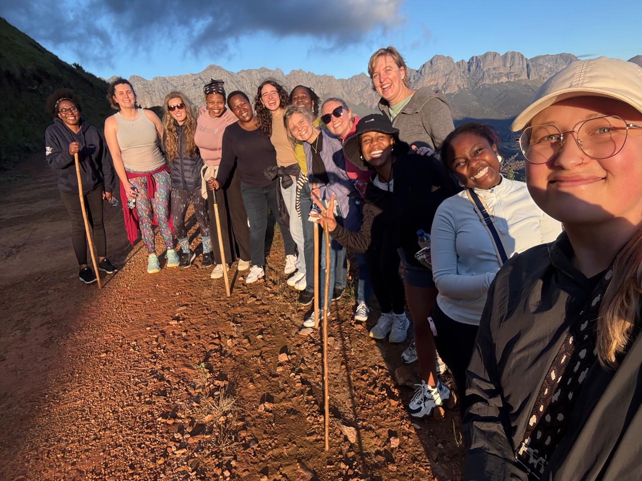 Sunset hike on Day 1- C