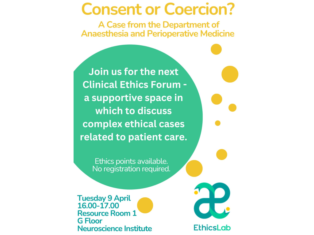 Clinical Ethics Forum
