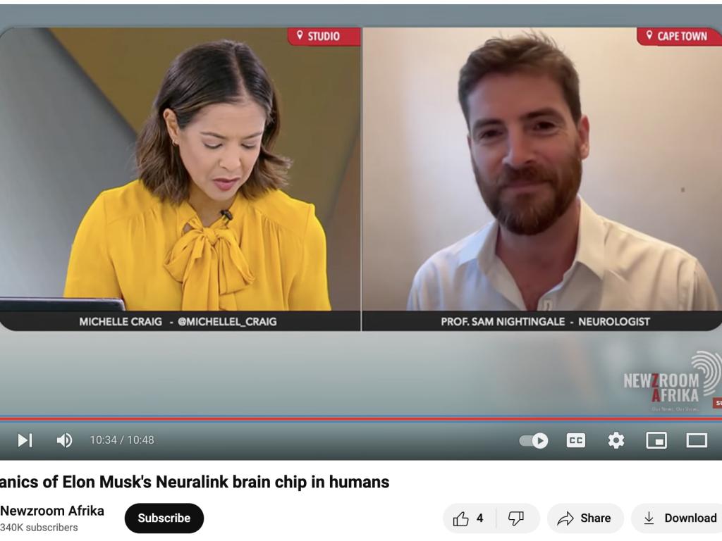 Interview discussing Neuralink now that the first human patient has been implanted with the chip
