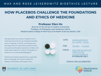 HOW PLACEBOS CHALLENGE THE FOUNDATIONS AND ETHICS OF MEDICINE