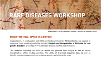 rare disease workshop